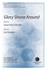 Glory Shone Around SATB choral sheet music cover